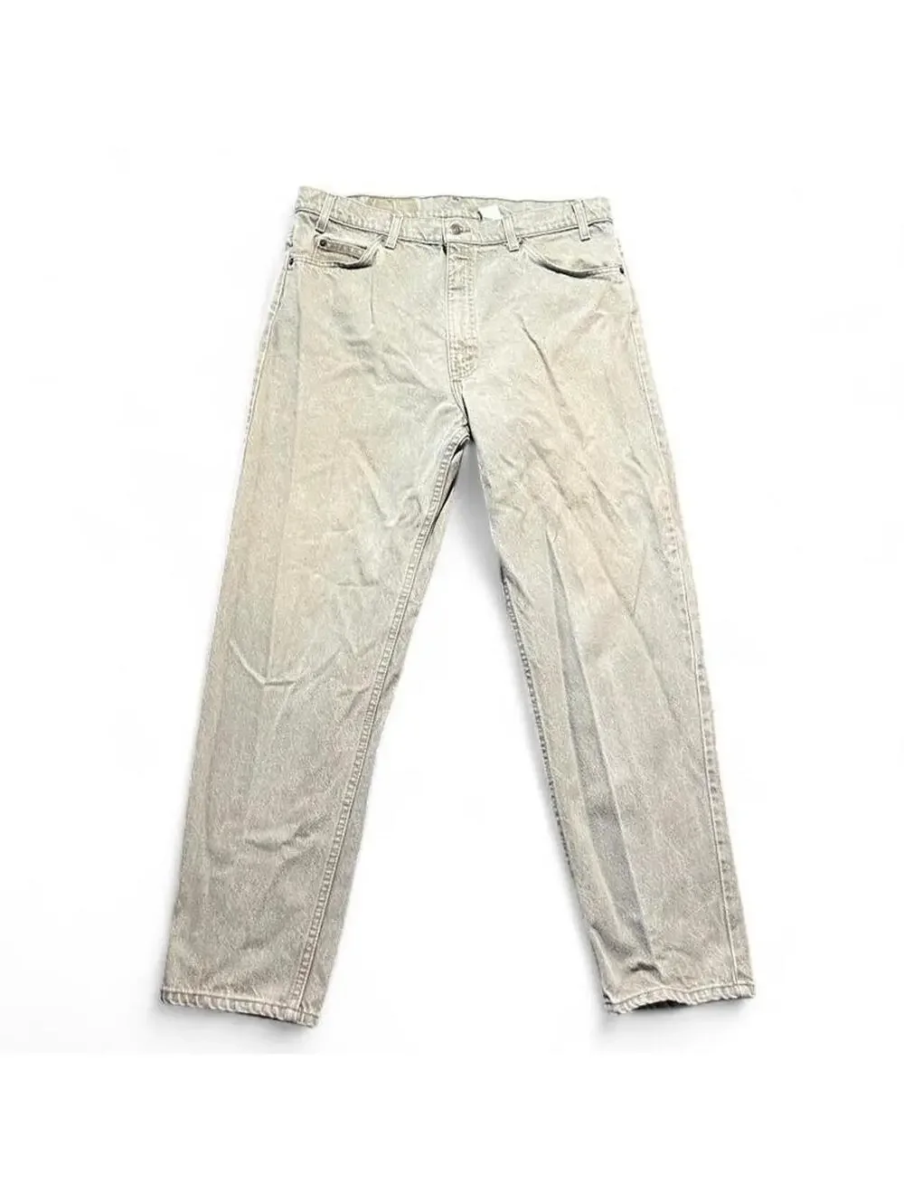 Vintage  Levis 550 Relaxed Tapered Leg USA Orange Tab Olive